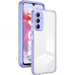 Telefontok a Samsung Galaxy M34 5G, Fusion Hybrid, átlátszó / lila