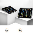 Tok iPad Pro 11 2024, Smartcase, sleeping cat