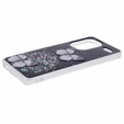 Tok Xiaomi Redmi Note 13 Pro+, Glitter Butterfly, fekete