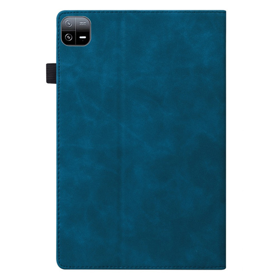 Tok Xiaomi Pad 6, Classic, tolltartóval, kék