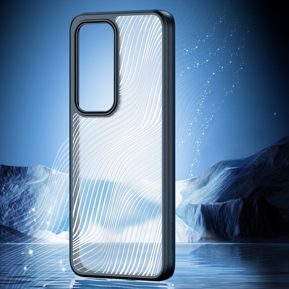 DuxDucis tok Oppo Reno 12, Aimo case, átlátszó / fekete