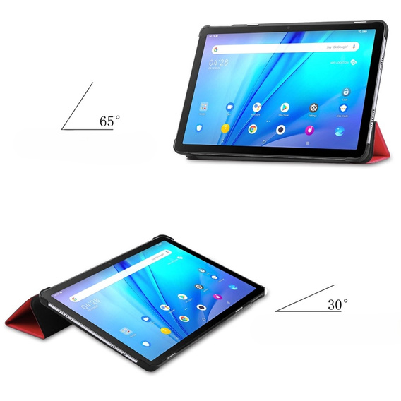 Tok TCL Tab 10s 9081X / TCL Tab 10s 9080G 2021, Smartcase, piros