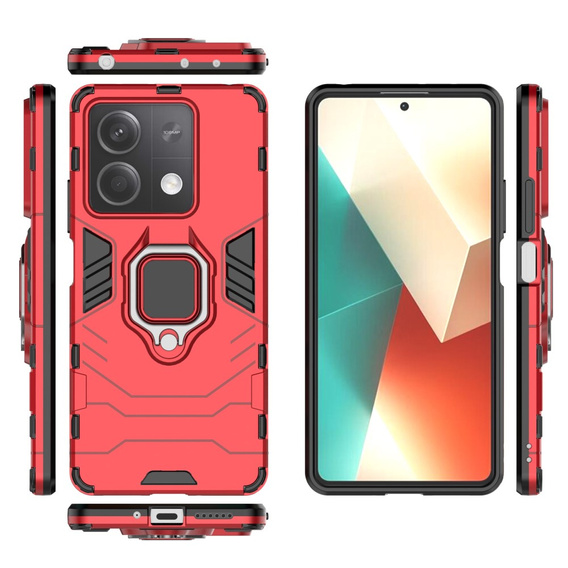 Telefontok a Xiaomi Redmi Note 13 5G, Kickstand Ring, piros
