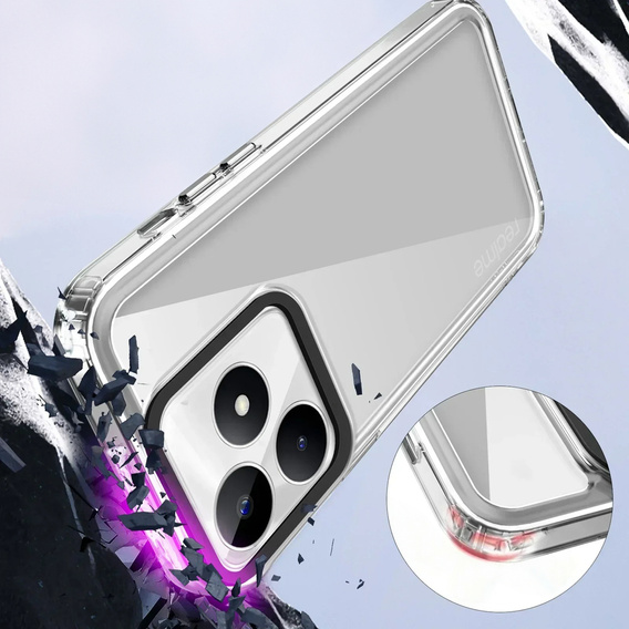 Telefontok a Realme GT 6 / 6T, Fusion Hybrid, átlátszó