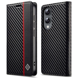 Pattintható tok a Samsung Galaxy S25 Edge, Carbon LC.IMEEKE, fekete