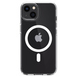 MagSafe Spigen tok iPhone 13 Mini, Ultra Hybrid, fehér + 9H edzett üveg