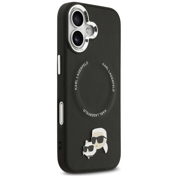 Karl Lagerfeld Karl & Choupette fejű csapok és logós MagSafe tok iPhone 17-hez