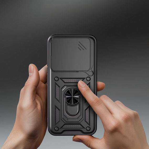 Telefontok a Honor 400 5G, CamShield Slide, fekete
