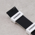 ERBORD univerzális 20 mm-es szilikon szíj