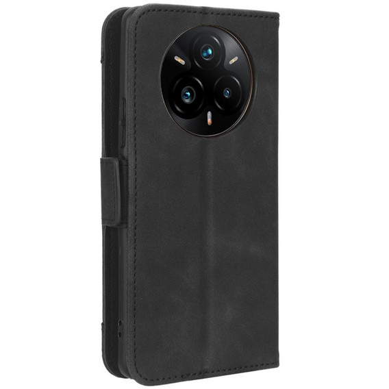 Pattintható tok a Realme 14 Pro+ 5G, Card Slot, fekete