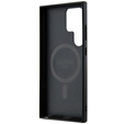 GUESS Telefontok a Samsung Galaxy S24 Ultra, 4G Ring Classic Logo, szürke