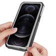 Tok iPhone 13 mini készülékhez, Shockproof, fóliával, kék