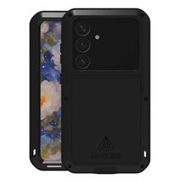 Love Mei Telefontok a Samsung Galaxy S25+ Plus, armored with glass, fekete