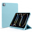 Tok Apple iPad Pro 13" 7 gen. 2024 (A2925, Smartcase tolltartóval, kék
