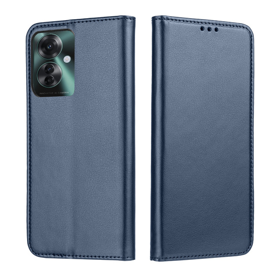 Tok Oppo Reno 11F 5G készülékhez, Smart Magnet, sötétkék + 9H üveg