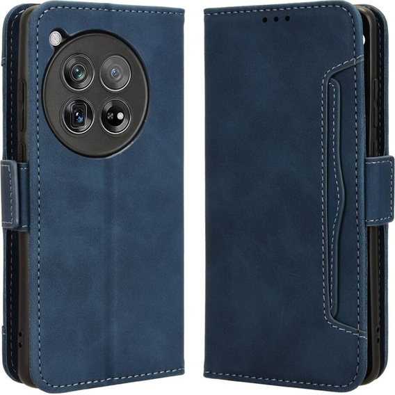 Pattintható tok a OnePlus 12 5G, Card Slot, kék