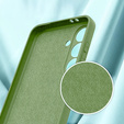 Telefontok a Samsung Galaxy A56 5G, Silicone Lite, zöld