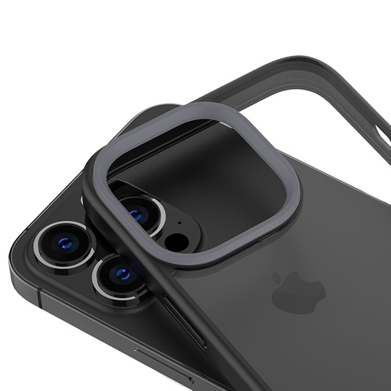 Telefontok a iPhone 13 Pro, ERBORD Hybrid Case, fekete