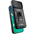 Telefontok a iPhone 12, CamShield Slide, fekete