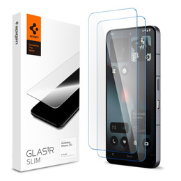 Spigen Glas.tR Slim 2 darabos edzett üvegcsomag Nothing Phone 3 5G készülékhez