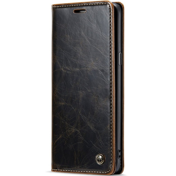 CASEME flip tok Samsung Galaxy S8+ Plus, Waxy Textured, kávé
