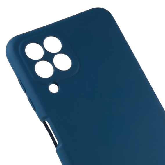 Telefontok a Samsung Galaxy M33 5G, Silicone Lite, kék