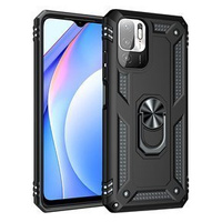 Páncélozott telefontok a Xiaomi Redmi Note 10 5G, Nox Case Ring, fekete