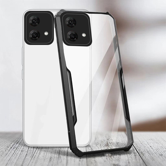 Telefontok a Motorola Moto G84, AntiDrop Hybrid, fekete