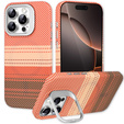 Tok iPhone 16 Pro készülékhez, Frame Kickstand, MagSafe, Sunset Orange
