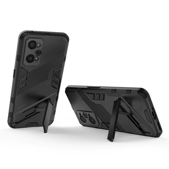 Tok Realme GT 2 5G / GT Neo 2 / GT Neo 3T, Military kickstand, kék
