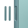 2x NORTHJO kamera vezérlőgomb üveg iPhone 16 / 16 Plus / 16 Pro / 16 Pro Max készülékhez, zöld