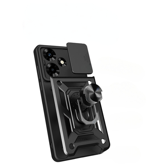 Telefontok a Infinix Hot 30, CamShield Slide, fekete