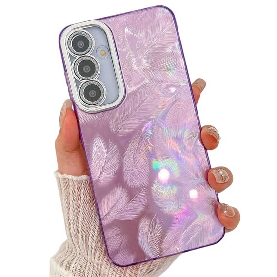 A Samsung Galaxy A36 5G / A56 5G, Feather, lila
