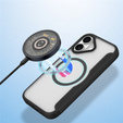 Dux Ducis tok iPhone 17-hez, Skin X Pro, patenttal, MagSafe-hoz, fekete