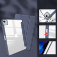 Tok iPad Air 13" 2025/2024 (7/6 gen.), Smartcase Hybrid, tolltartó résszel, lila