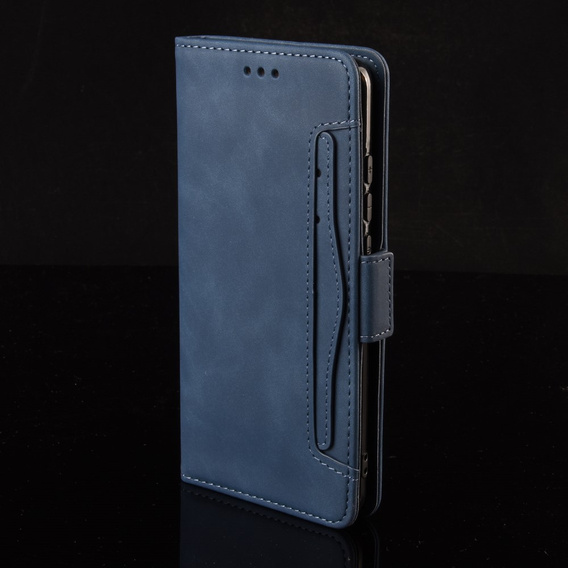 Pattintható tok a Honor 400 5G, Card Slot, sötétkék