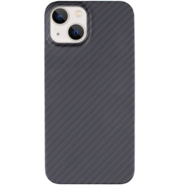 Tok iPhone 13, Aramid Fiber Cover, fekete