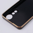 Tojás Oppo A78 4G, Glamour CamShield, fekete