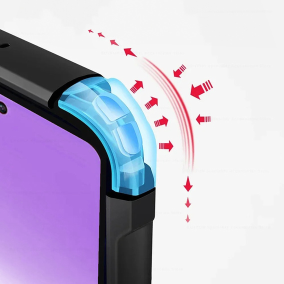 Telefontok a Oppo A5 Pro 5G, AntiDrop Hybrid, fekete