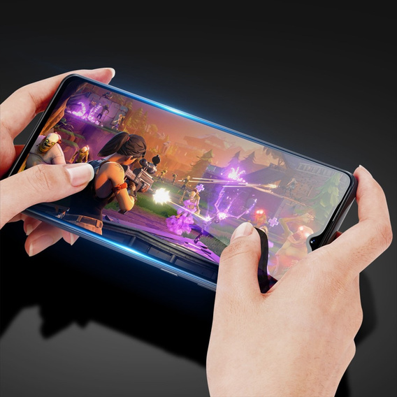 Edzett üveg Xiaomi Redmi 10C / 12C, Dux Ducis teljes képernyőhöz, kék