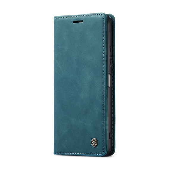 CASEME tok Xiaomi Redmi Note 10 Pro, Leather Wallet Case, kék