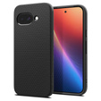 A Spigen tok Google Pixel 9A, Liquid Air, fekete + 9H edzett üveghez