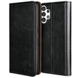Pattintható tok a Samsung Galaxy A13 4G, Split Leather Wallet, kék