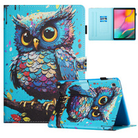 Tok Samsung Galaxy Tab A7 Lite, pánttal, owl