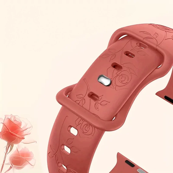 Szilikon szíj Apple Watch 1/2/3/4/4/5/6/7/8/9/SE/ULTRA/ULTRA 2 42/44/45/45/49MM órához