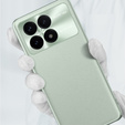 Bőr tok Xiaomi Poco F6 Pro, leather hybrid, zöld