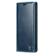 CASEME flip tok Samsung Galaxy S9+ Plus, Waxy Textured, kék