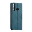 CASEME tok Huawei P30 Lite, Leather Wallet Case, kék