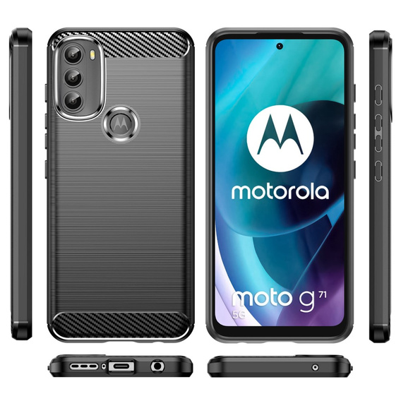 Telefontok a Motorola Moto G71 5G, Carbon, fekete