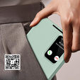 Flip tok Samsung Galaxy A55 5G, Smart View Wallet, zöld